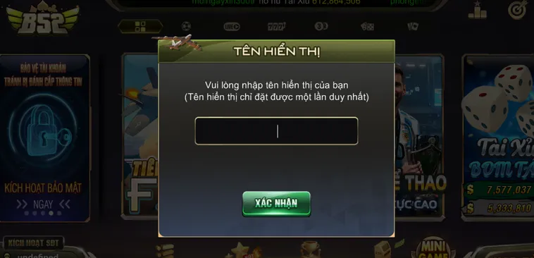 Nhanh chóng hoàn thiện quá trình đăng kí để nhận ưu đãi từ B52