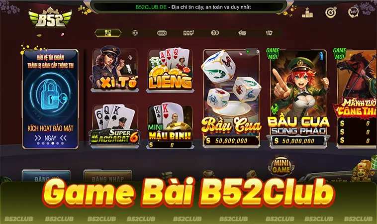 B52 Club - Trang Chủ B52Club - Cổng Game Bài Đỉnh Cao Số #1