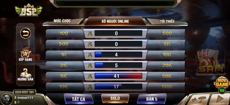 Chinh Phục Sâm Lốc Nhà Cái B52 Club Với Chiến Thuật Đỉnh Cao 2026