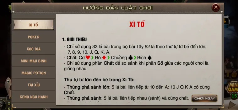 Nghệ Thuật Chơi Xì Tố Tại B52 Club Đỉnh Cao Đấu Trí Nhận Thưởng Lớn