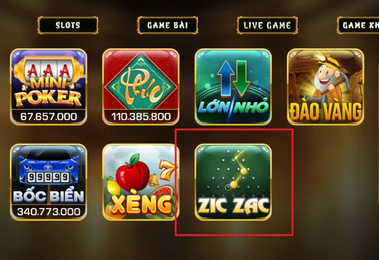 Phân Tích Chuyên Sâu Game Nhanh ZicZac Tại B52 Club Và Quy Luật Nổ Hũ